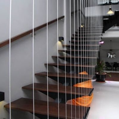 Invisible Grill For Staircase